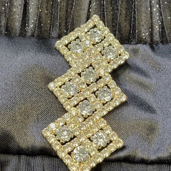 Black Evening Dress Gown- Size M - New! - Picture 14 of 15